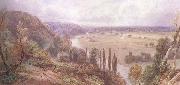 Myles Birket Foster,RWS The Thames from Cliveden (mk46) oil painting reproduction
